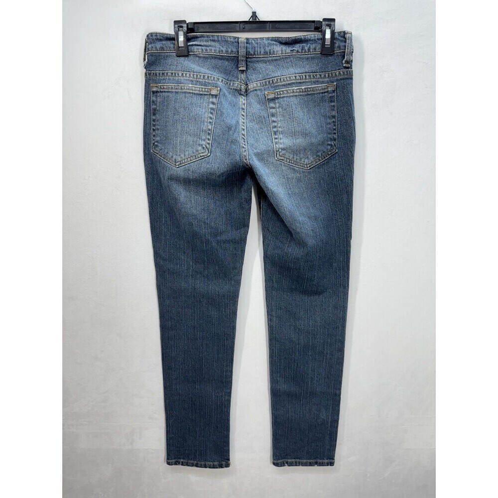 Garnet Hill Signature 5-pocket Slim Jeans Women’s 6 Blue Medium Wash Stretch - Picture 3 of 11